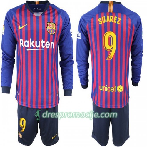 FC Barcelona Dres Suarez 9 Dječji Domaći 2018/19 Dugim Rukavima FC Barcelona Dres Suarez 9 Dječji Domaći 2018/19 Dugim Rukavima